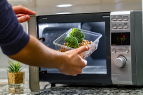 MICROWAVE OVEN - Sticker for Food Optimization